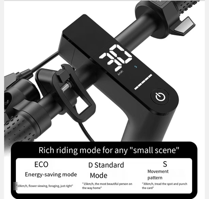 Off-Road Wide Tire 350W vouwbare elektrische scooter met krachtige lithiumbatterie en 30 km bereik per oplaad