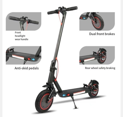 Off-Road Wide Tire 350W vouwbare elektrische scooter met krachtige lithiumbatterie en 30 km bereik per oplaad