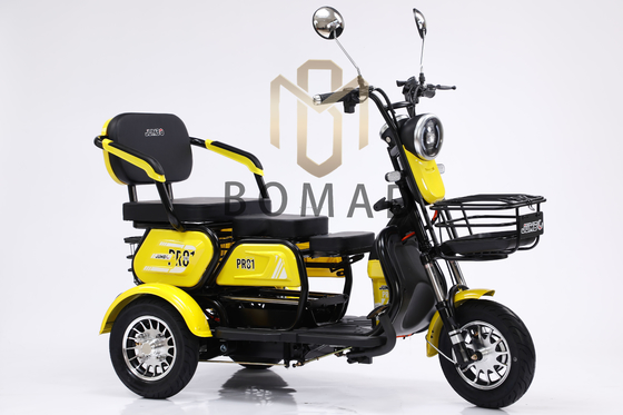 Elektrische driewieler met drie wielen Motorfiets voor volwassenen