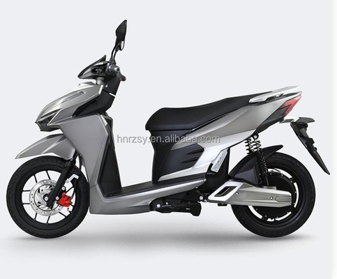 Hoge snelheid 72v 2000w Elektrische motorfiets 2 personen Elektrische moped scooters met grootte 1958*470*1113mm en snelheid van 60km/h