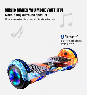 Afstand per lading 5-10km 8 inch Two Wheel Smart Balance Duitsland Hoverboard Met zak en 36V Lithiumbatterie