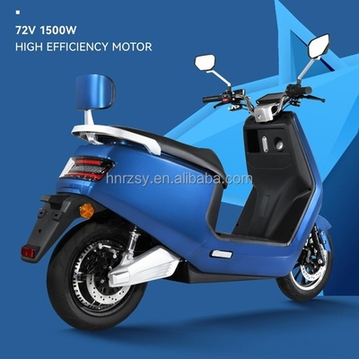 72v 1500w Elektrische motorfiets voor 2 personen Moped scooters Hoog snelheidsprestaties