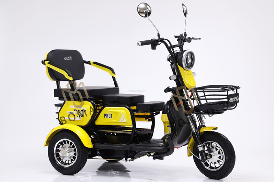 50-70 km rijlengte 2024 elektrische driewiel motorfiets voor 3 passagiers
