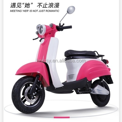 60v 72v 1000w elektrische motorfiets 2 personen elektrische bromfiets scooters met 10 inch aluminium wiel hub en 100kg lading