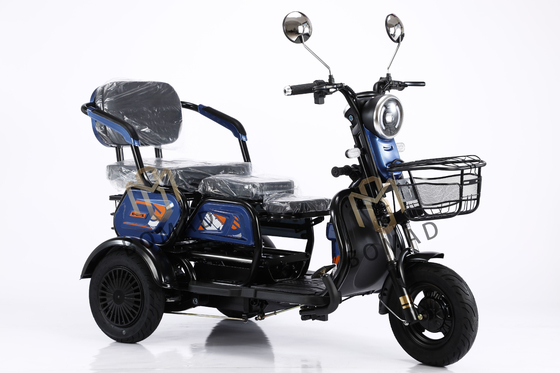 50-70 km rijlengte 2024 elektrische driewiel motorfiets voor 3 passagiers