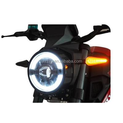 72v 3000w elektrische motorfiets 2 personen elektrische bromfiets scooters met hoge snelheid van 80km/h en 17 inch aluminium wiel hub