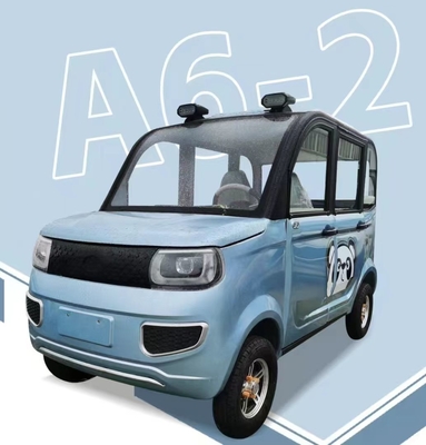 Energiereserves Elektrische vierwielige auto met 1200w wisselstroommotor en duurzaam vervoer