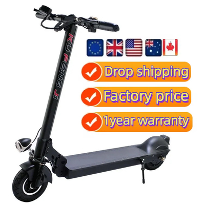 Batterijcapaciteit 10Ah 350w Snelle elektrische scooters Zwart Op maat gemaakte kleur 2 wielen Kick Electr Scooter Electrico Fold E-Scooter voor volwassenen