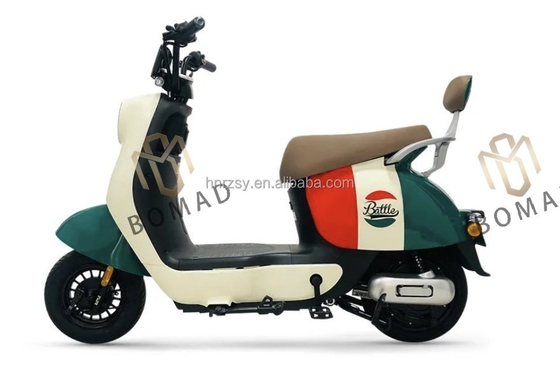 Steel Frame Electric Motorbike 48v 350w National Standard Electric Scooter met Down Tube Battery
