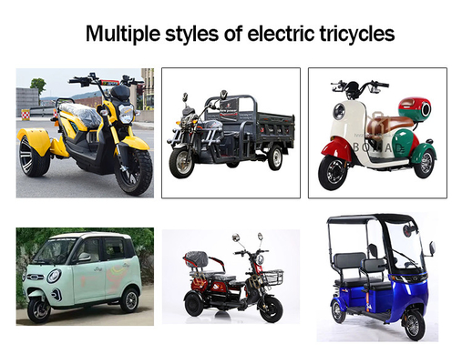 Elektrisch rijden Type 2024 3 Wheel Cargo Motorcycle Tricycle voor volwassen rijden Kilometerstand 70-90km