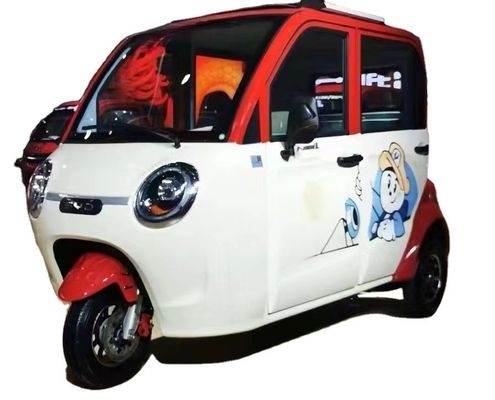 800W motor elektrische motorfiets driewieler voor volwassenen 3 wielen 3.75-15 banden grootte voordrom Achterdromrem systeem