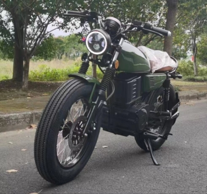 2024 Electric 2 Wheel Racing Motorcycle Max. snelheid 72V Spanning 3000w Hoog vermogen Elektrische fiets Volwassenen lopen scooter