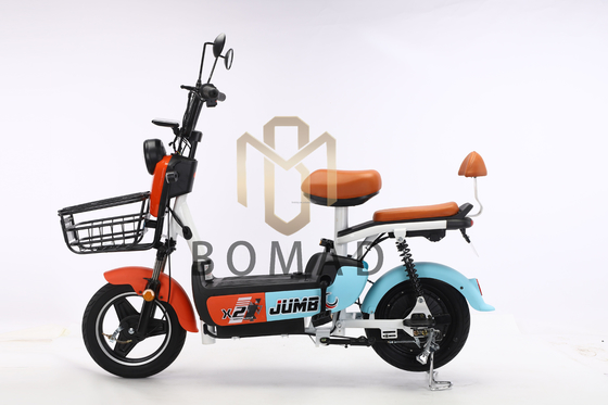Elektrische stadsfiets fiets elektrische scooter fiets met 48V spanning en loodzuurbatterij stroomvoorziening