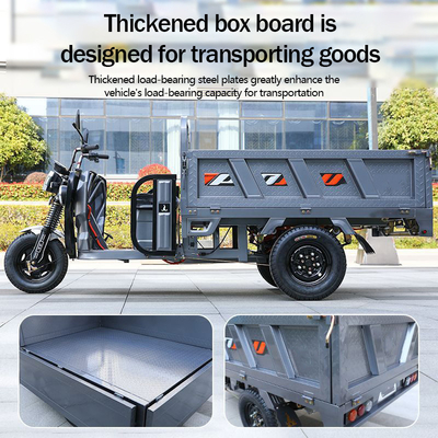 All Tube Type Controller 800w/1000w/1200w/1500w Open top elektrische driewieler voor volwassenen Comfortabel Pedal Assisted Commute