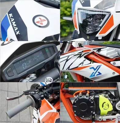 Ervaar de spanning van off-road racen met onze elektrische motorfiets.