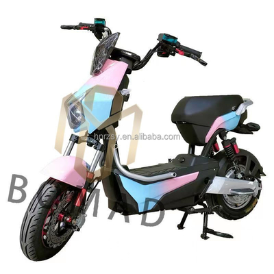 Elektrische stadsfiets fiets elektrische scooter fiets met materialen Down Tube Batterijpositie en remlijn remsysteem