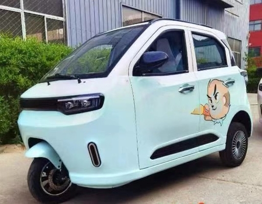 Voortrommel Achtertrommelrem 500w Elektrische driewieler voor volwassenen Vrachtvervoer en twee zitplaatsen