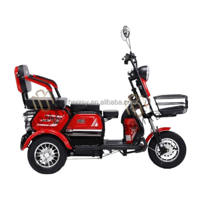 Open lichaam elektrische driewieler voor volwassenen 48v 800w Batterij 60V100Ah Lithium Ion