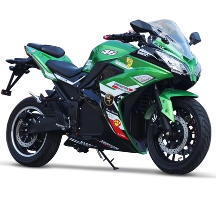 72v elektrische motorfiets met 8000W motorvermogen en snelheid 75km/h