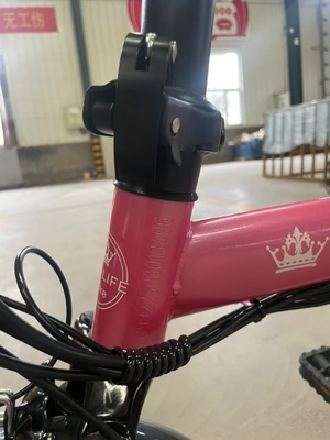 Tweewielvouwbare elektrische fiets met pedaal en elektrisch licht Bereik per vermogen 60 km Laadtijd 3 uur