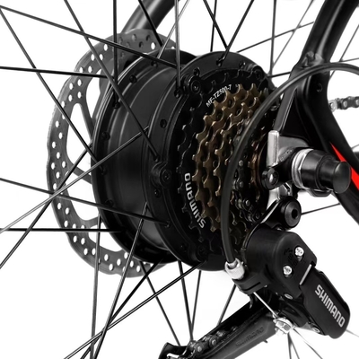 800W Pedal Chain Elektrisch motorvoertuig voor bergavonturen Maximale snelheid 30-50Km/h Batterijpositie Geïntegreerde batterij