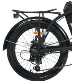 1000W vouwbare elektrische fiets met motor en laadtijd 3 uur zelfrijding