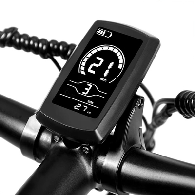 Elektrische E-fiets 48V 350W 10.4AH Long Range E Cycle Fiets met geïntegreerde batterij