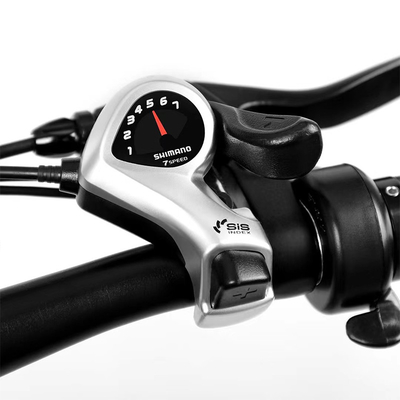 Elektrische E-fiets 48V 350W 10.4AH Long Range E Cycle Fiets met geïntegreerde batterij