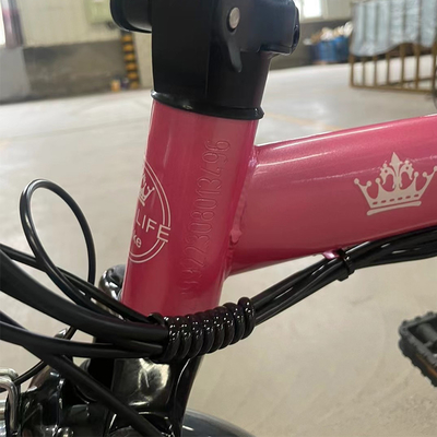 36v opslagbatterij Volwassenen vouwbare elektrische fiets met achterhoekmotor en compact ontwerp