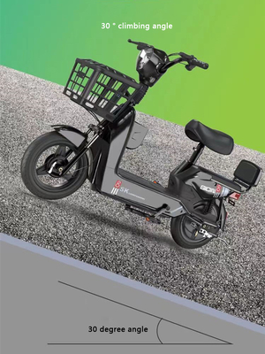 Tweewiel elektrische fiets met 18&quot; wielgrootte en 60 km bereik per kracht