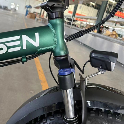 36V elektrische vouwfiets keten slot elektrische auto met ontwerp en bandbreedte 26 * 2.6