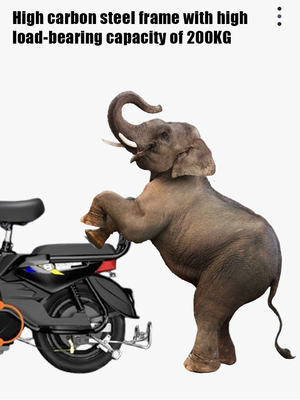 Volwassenen wandelende batterij auto 48v elektrische fiets met centrale motor 350w en maximale snelheid 30-50Km/h