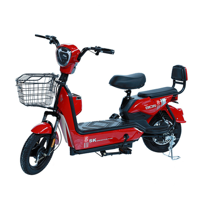 18&quot; wielgrootte 7 snelheid elektrische stadsfiets met 350watt / 500watt 48v 12ah batterij E-bikes 2024 elektrische fiets scooter