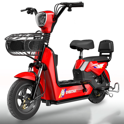 Elektrische stadsfiets Elektrische fiets Elektrische scooter Elektrische bergfiets met aangepast logo en modieuze stijl