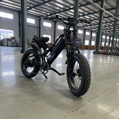 Elektrische fiets met achterste motor en 18 versnellingen Lithiumbatterij