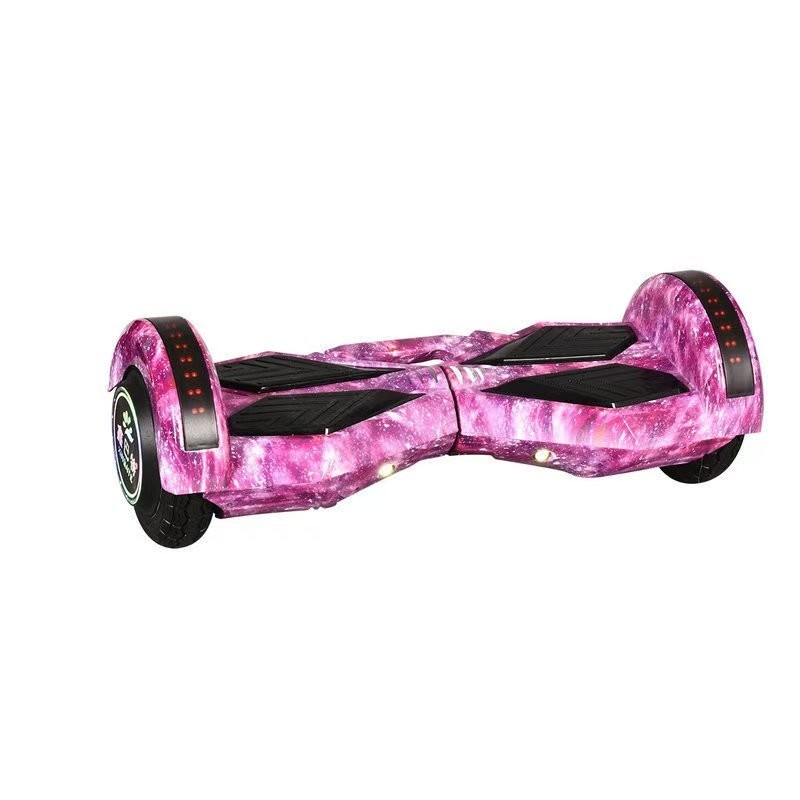 ABS PC Aluminium Alloy 10 Poleg Batterij 36v 20 Km H Max Load 150kg Tweewiel Elektrisch Hoverboard Met Afneembare Batterij