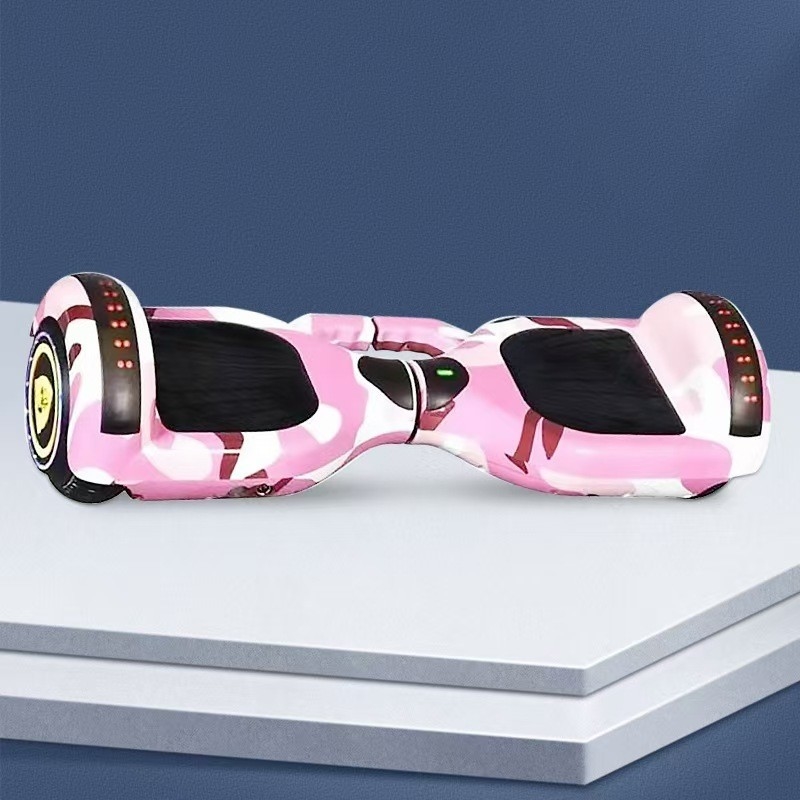 Uiterlijk Patent's Electric Chrome Hoverboard voor meisjes 5-10KM bereik per lading