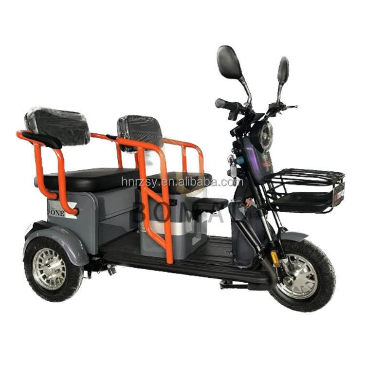 Elektrische driewiel motorfiets met beste 1-stuk maximale snelheid 30-50Km/h