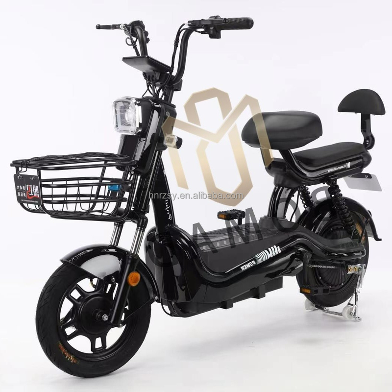 Volwassenen batterij Elektronisch stad elektrisch gemotoriseerde fiets met 20AH batterijcapaciteit en remlijn remsysteem