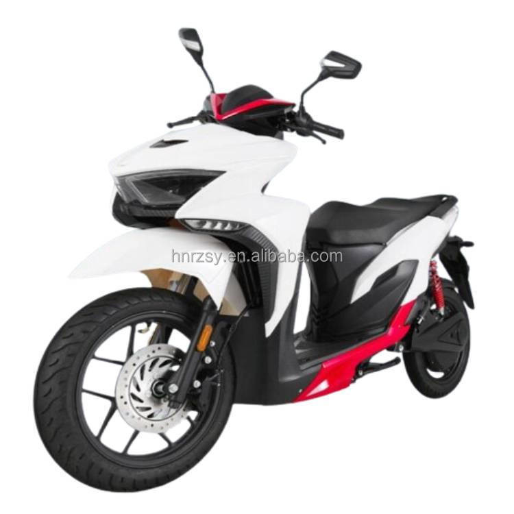 72v 3000w elektrische motorfiets 2 personen elektrische bromfiets scooters met max. snelheid 80km/h en lithiumbatterie 72v45ah
