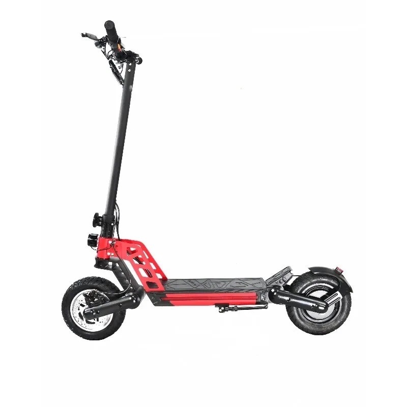 800w vouwbare elektrische scooter met 6-8 uur oplaadtijd in zwart aangepaste kleur