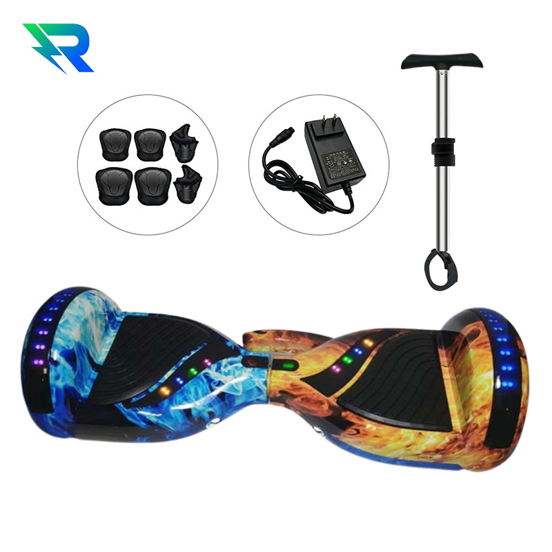 Zes tot acht uur oplaadtijd Ninebot 10,5 inch twee wielen zelfbalancerende elektrische hoverboards met 350W borstelloze motor