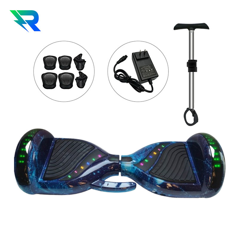 6.5 inch Smart Self Balancing Scooters voor Outdoor Sports Batterijcapaciteit 10Ah en Constructie