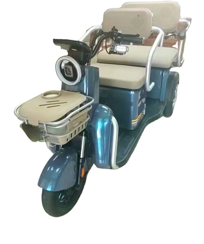 Manned Leisure Electric Vehicle Hot Chinese kleine elektrische driewieler met een krachtige 801-1000W motor