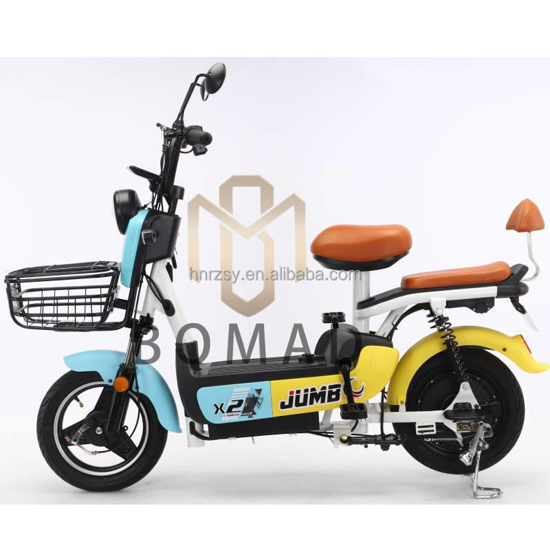 Elektrische stadsfiets fiets elektrische scooter fiets met 48V spanning en loodzuurbatterij stroomvoorziening
