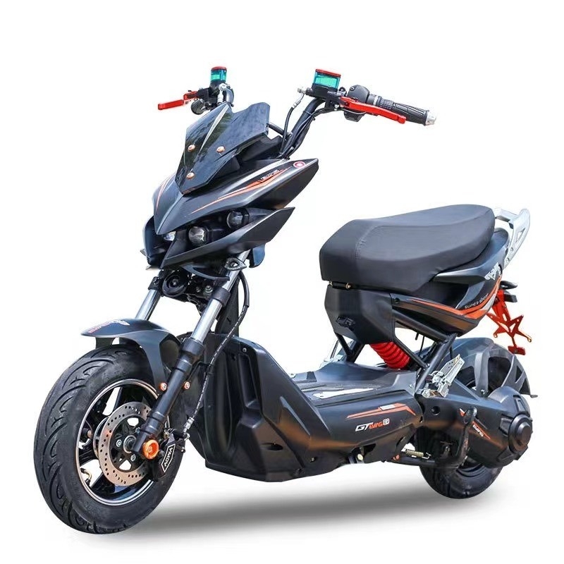 2024 Max. snelheid 40 60km/h Touring Motorfietsen Tweewiel Elektrische Motorfiets Pedal Elektrische scooter Passagier Elektrische auto