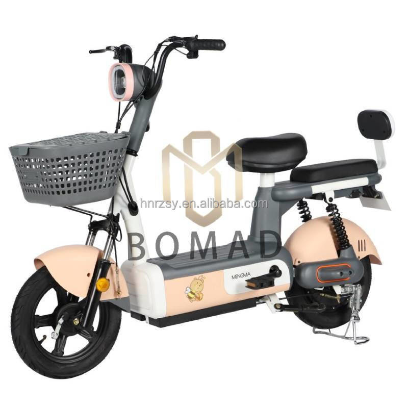 Voorbeeld Elektrische stadsfiets Fiets Elektrische scooter fiets met laagste en stalen frame materiaal