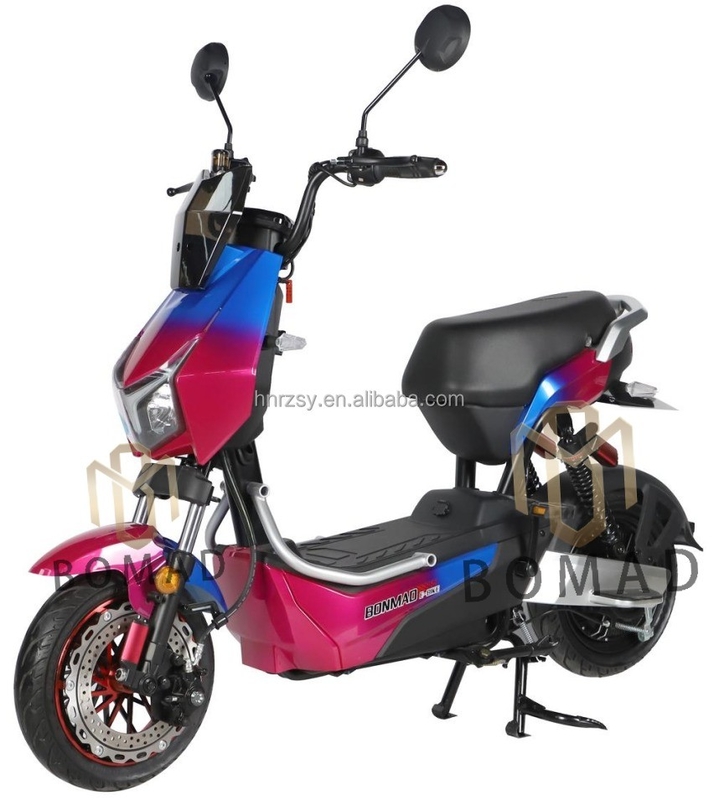Elektrische stadsfiets fiets elektrische scooter fiets met materialen Down Tube Batterijpositie en remlijn remsysteem