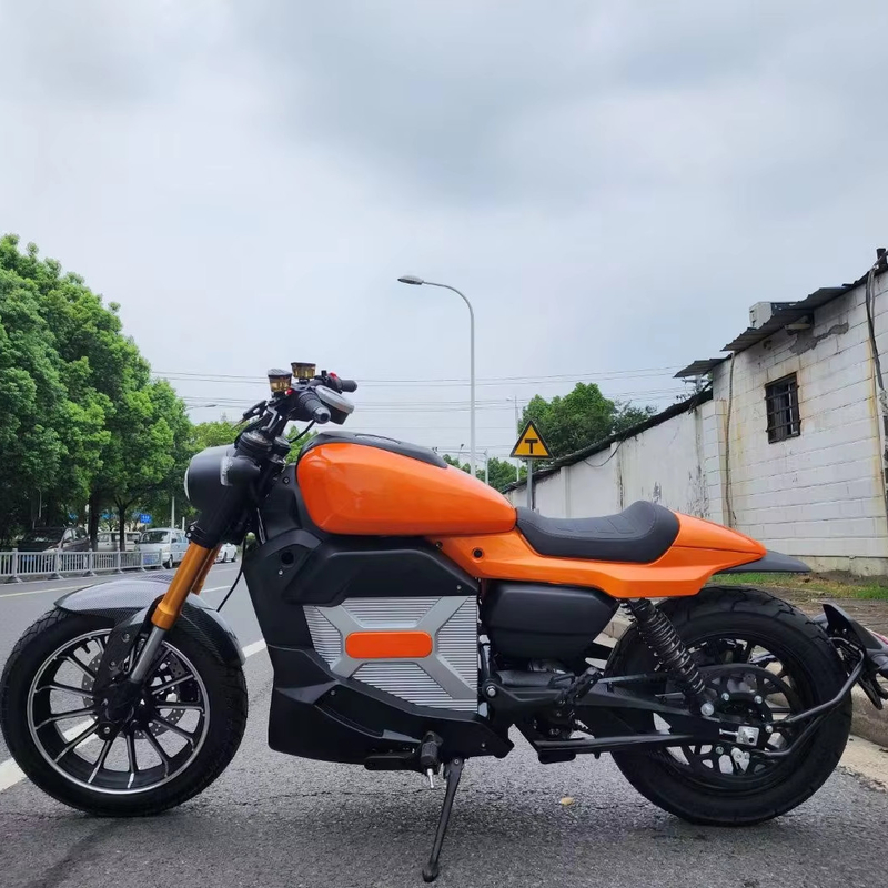 Elektrische motorfiets 60V-72V Spanning 85km/h Maximale snelheid 100km Bereik