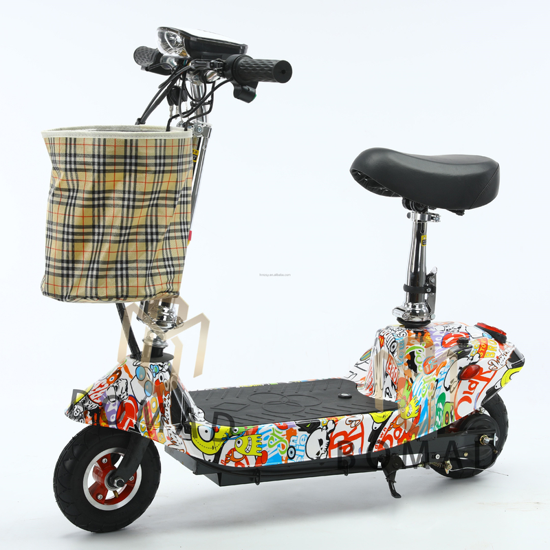 800w afneembare elektrische scooter gemakkelijk enkelvoudige mobiliteit met 14 kw wielgrootte en laadtijd van 3 uur